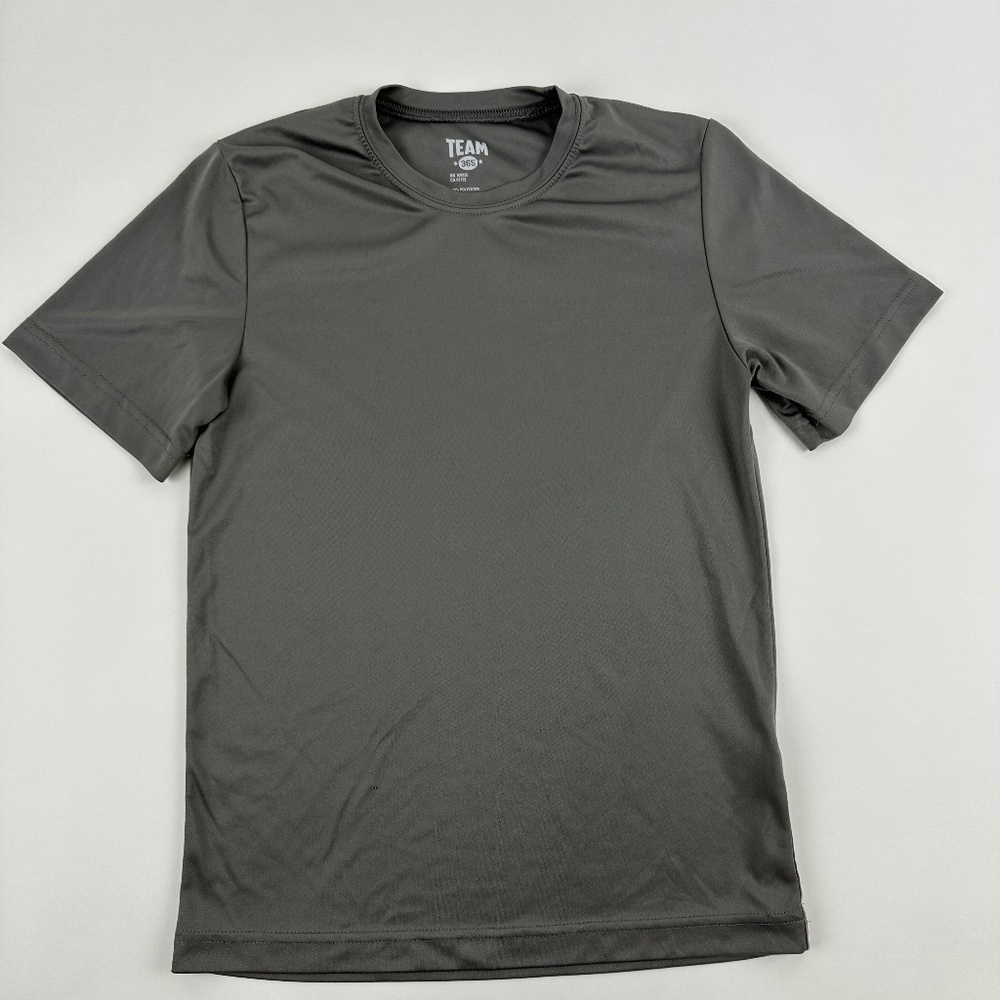 Team 365 Tshirt Boys Large 14-16 Youth Gray